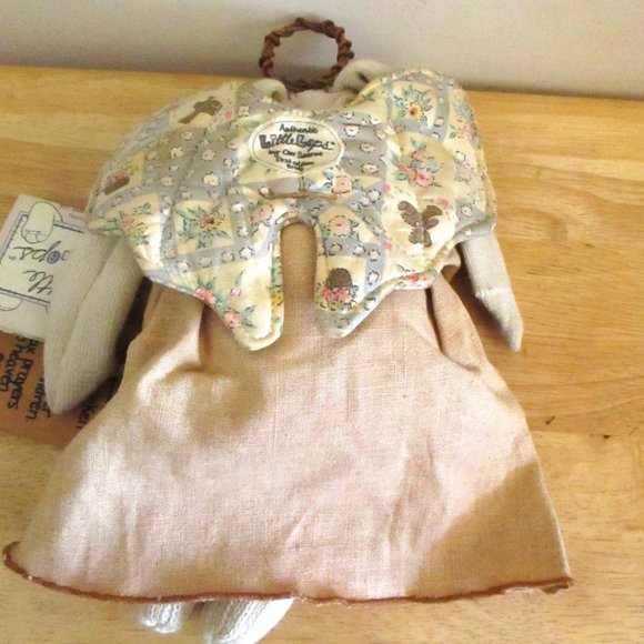 Vintage 1996 Little Lops Guardian Angel Lop Bunny, Wings - Picture 5 of 14